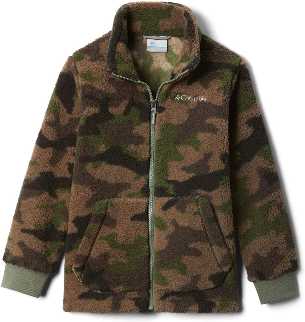 Columbia Unisex Baby Rugged Ridge II Sherpa Full Zip, Cypress Trad Camo Print — фото 4