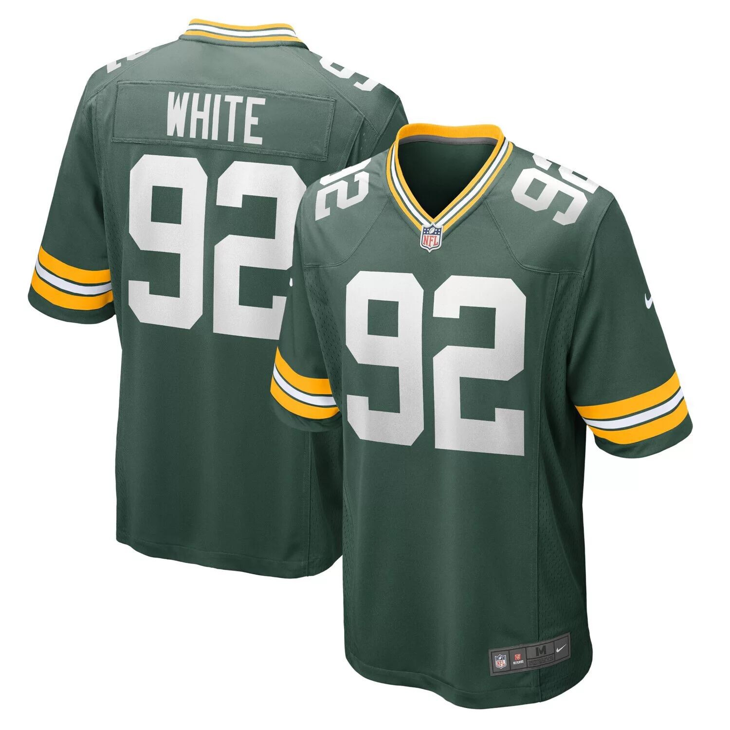 Мужское джерси Nike Reggie White Green Green Bay Packers Retired Player Game — фото 3