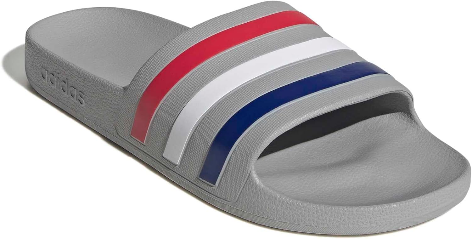 Сандалии adidas Adilette Aqua для взрослых, унисекс, серый — фото 4