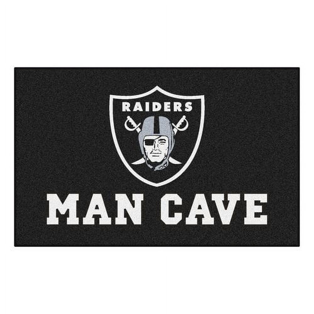 

Коврик спортивный Oakland Raiders Fanmats, черный