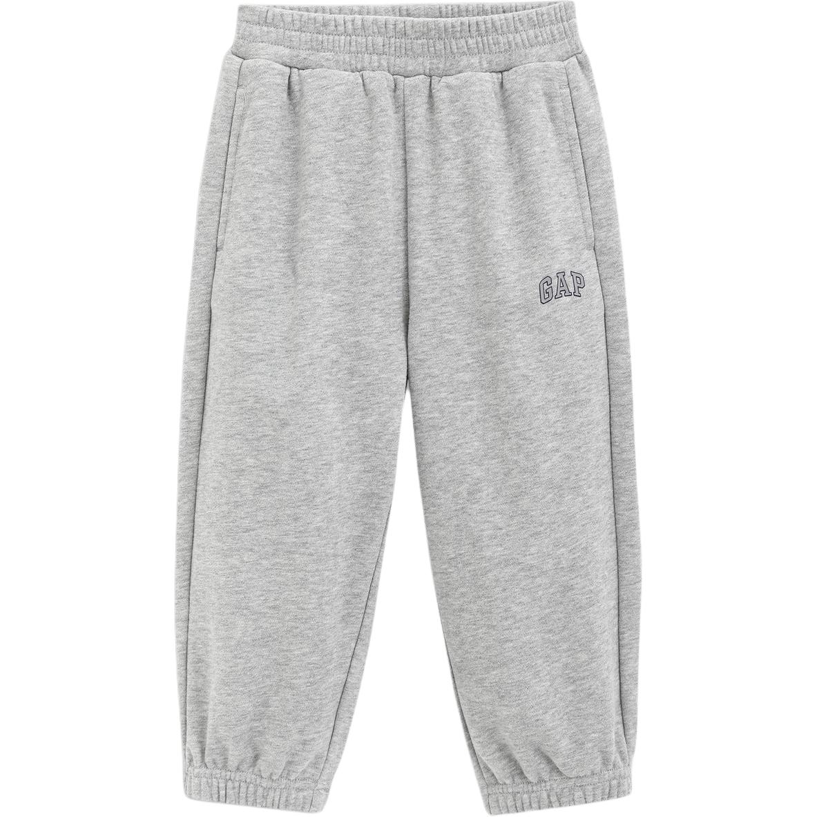 Логотип Sweatpants на шнурке для детей весна GAP, черный — фото 3