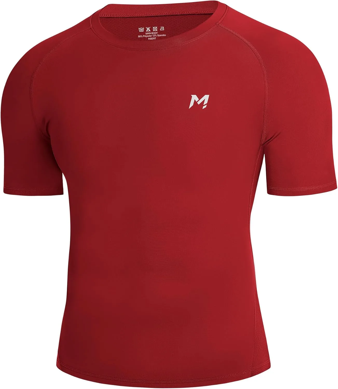 

Moozave мужская компрессионная футболка с коротким рукавом, спортивная для тренировок Moozava