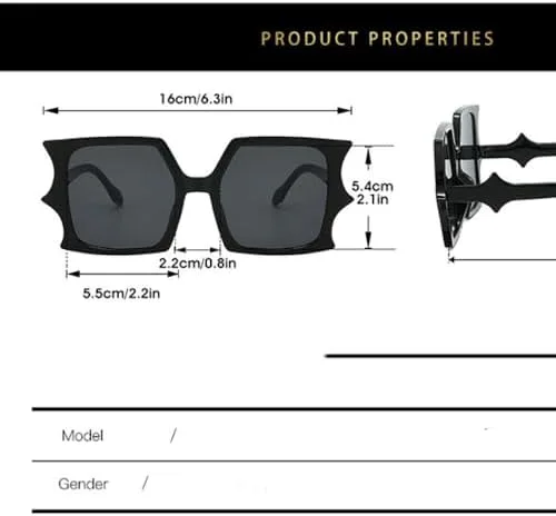 

Солнцезащитные очки большого квадратного размера 2026 года для женщин, винтажные классические солнцезащитные очки для женщин, очки в крупной оправе MTZJH, C1blackgray