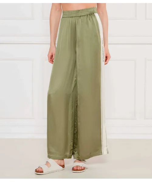 

Брюки Relaxed fit Karl Lagerfeld, зеленый