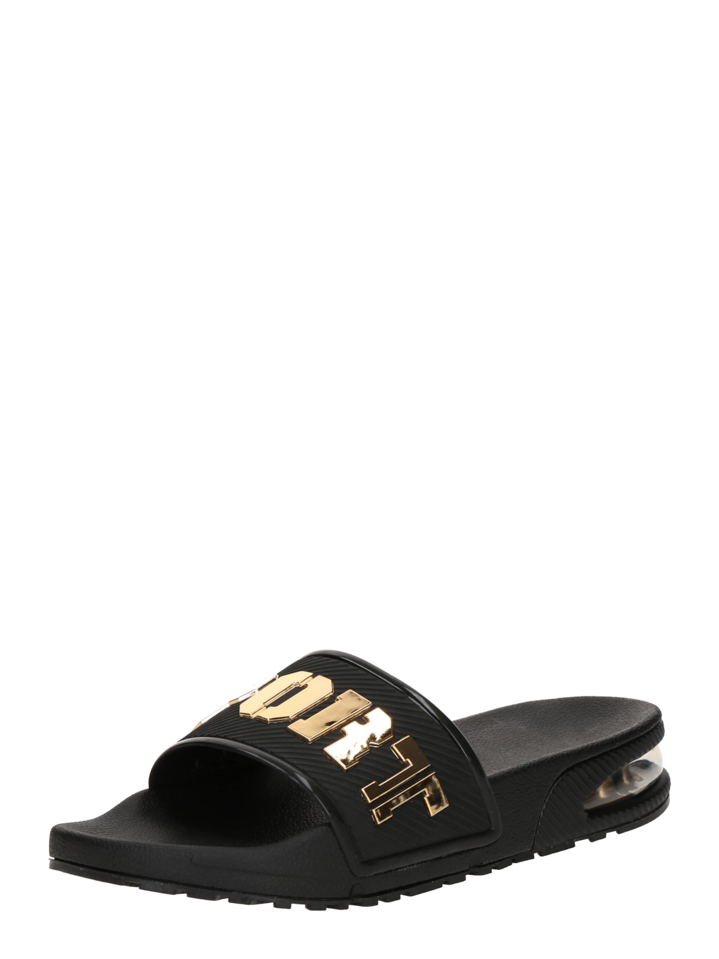 

Plein Sport Пляжные и бассейновые тапочки 'AERO' в черном цвете