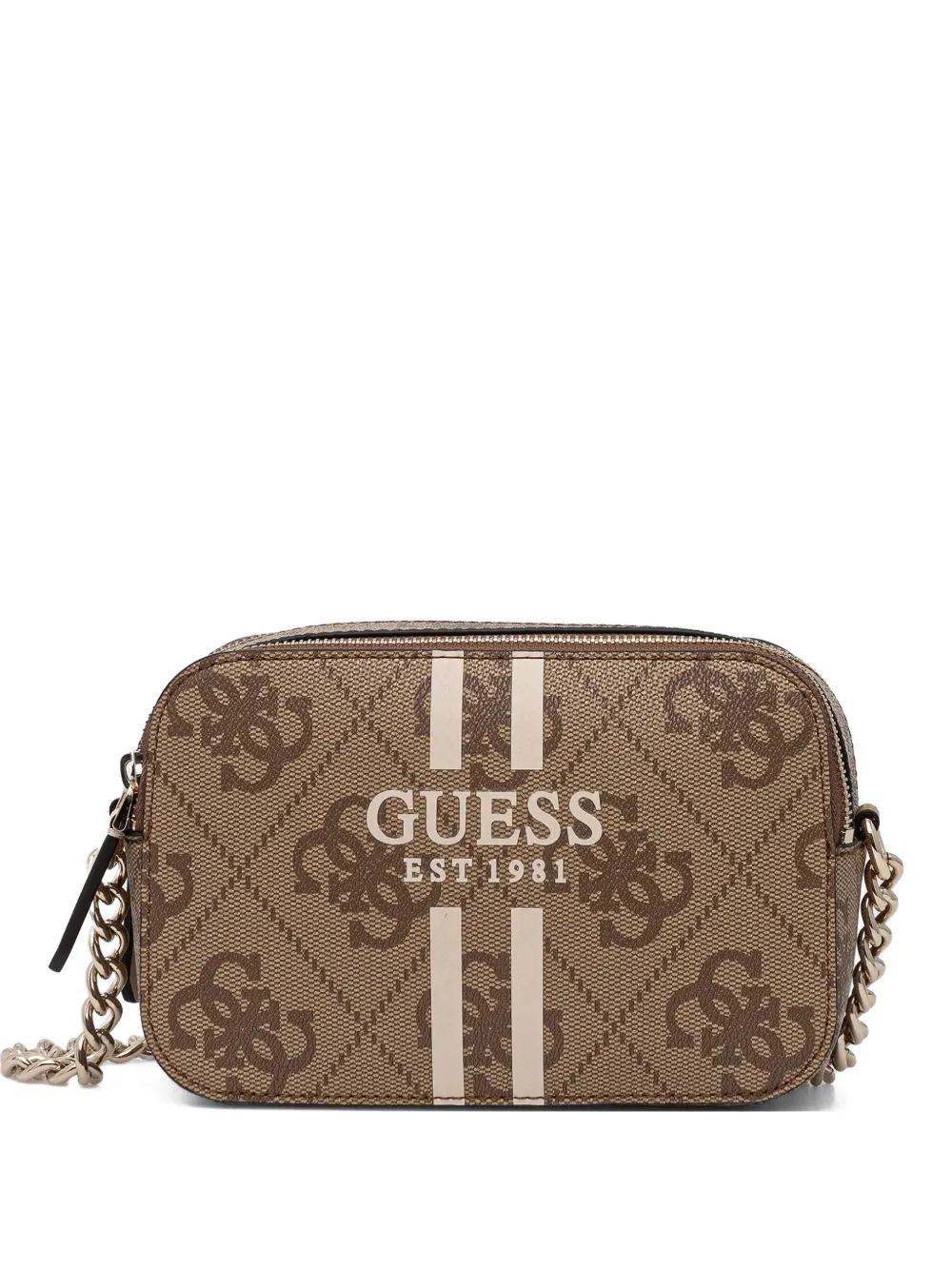 

Сумка через плечо Noelle с логотипом 4G GUESS USA, коричневый