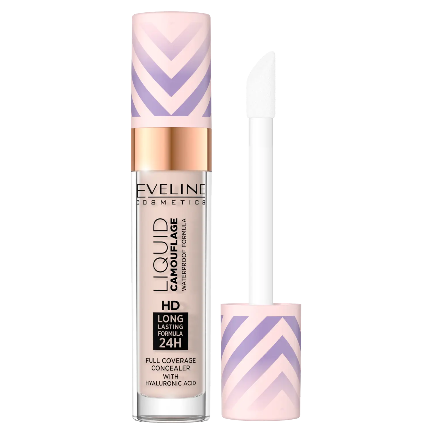 

Водостойкий консилер для лица 02 светлый ванильный Eveline Cosmetics Liquid Camuflage, 7 мл