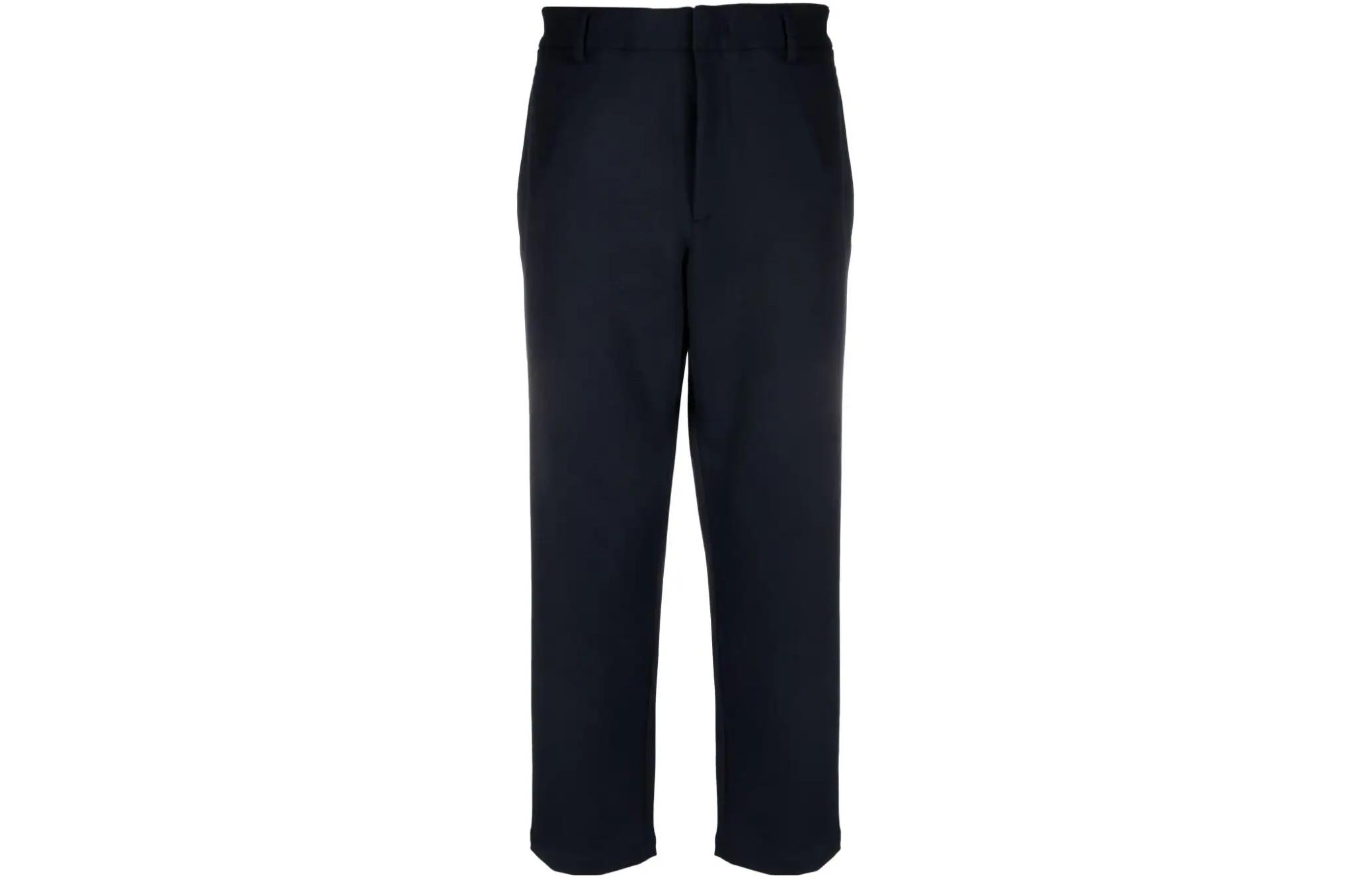 Повседневные брюки мужские Moderate Straight Fit EMPORIO ARMANI, темно-синий