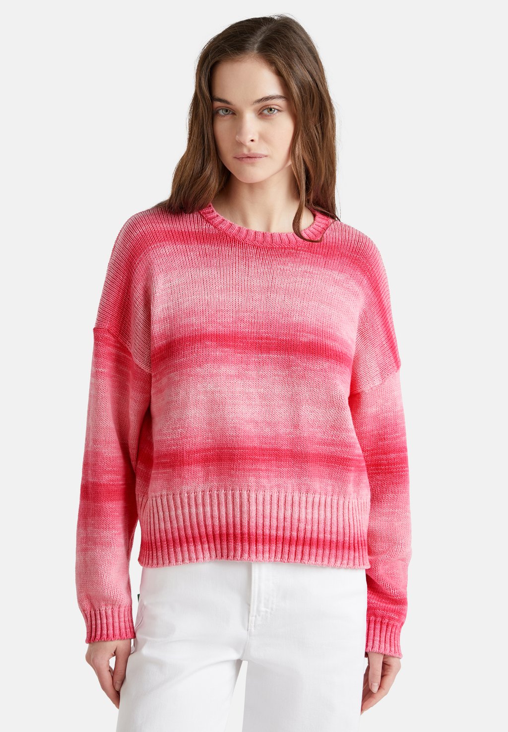 

Джемпер BLURRED LOOK United Colors of Benetton, розовый