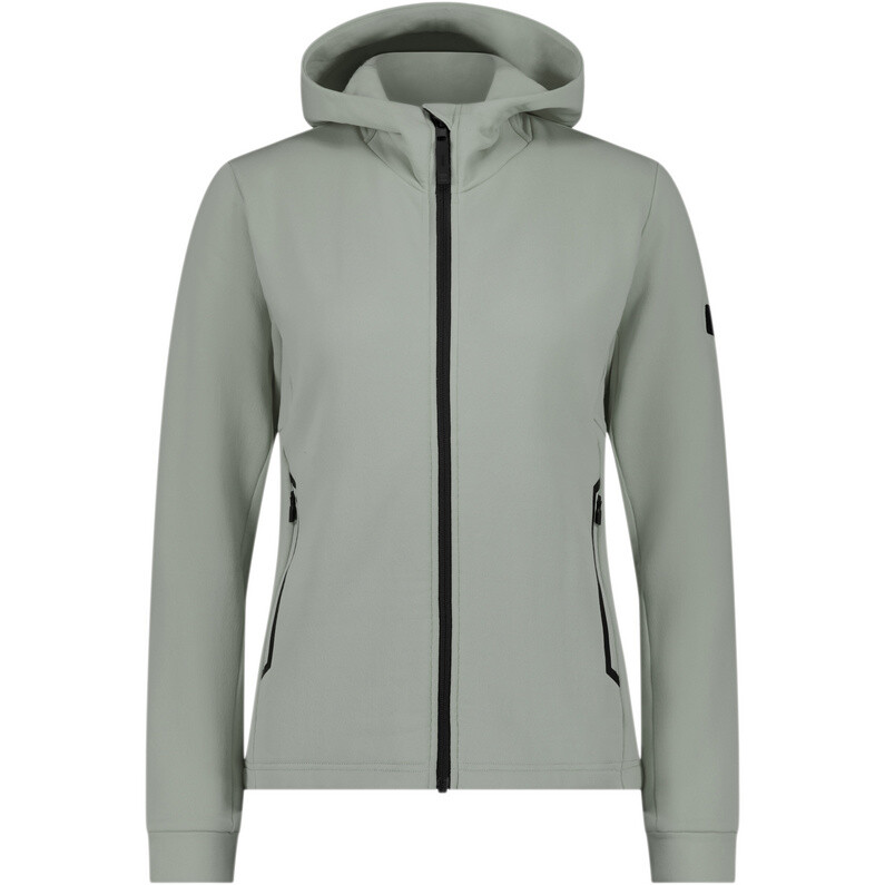 

Женская куртка с капюшоном из флиса Arcadia Merino Mons Royale, оливковый
