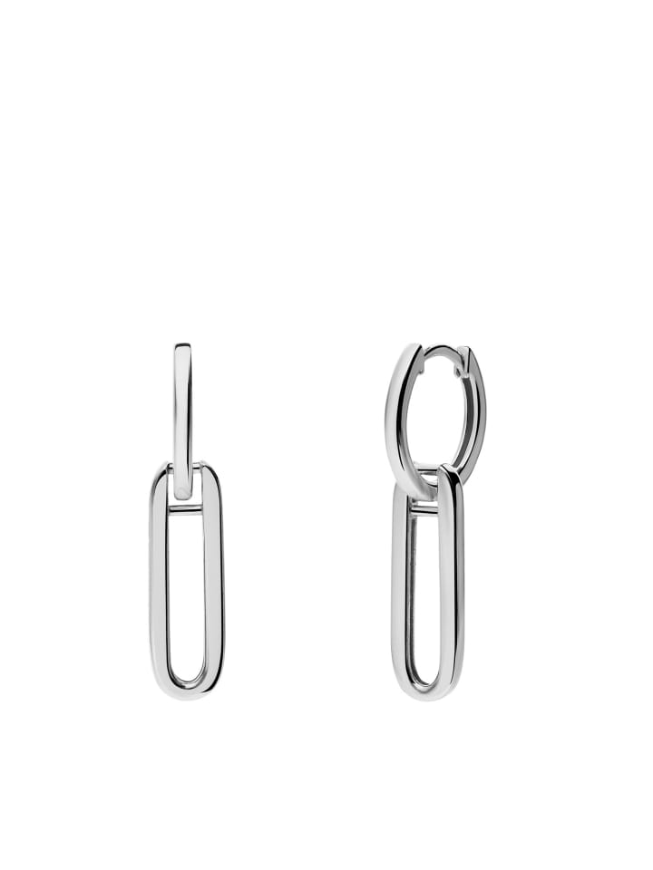 

Lucardi Овальные серьги из стерлингового серебра 925 пробы