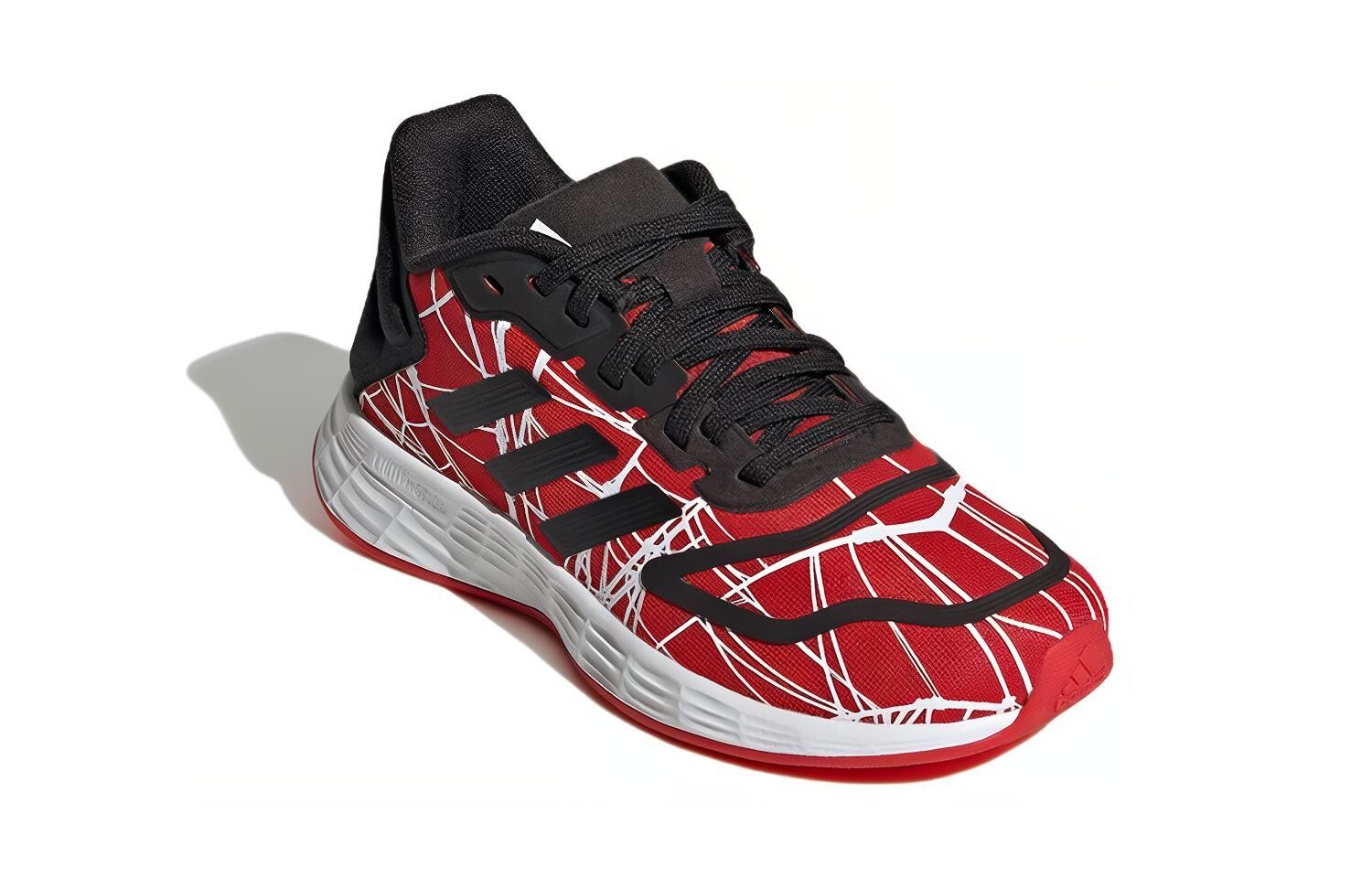 Кроссовки детские Marvel X Duramo 10 PS Low-top красные/черные/белые Adidas — фото 3