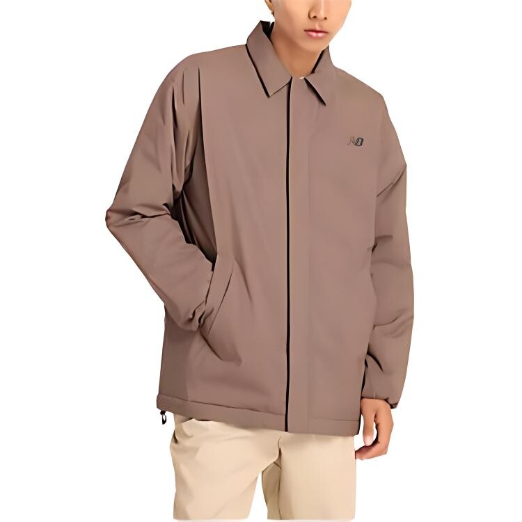 

Куртка Coaches Men Dark Mushrooms New Balance, цвет Dark mushrooms