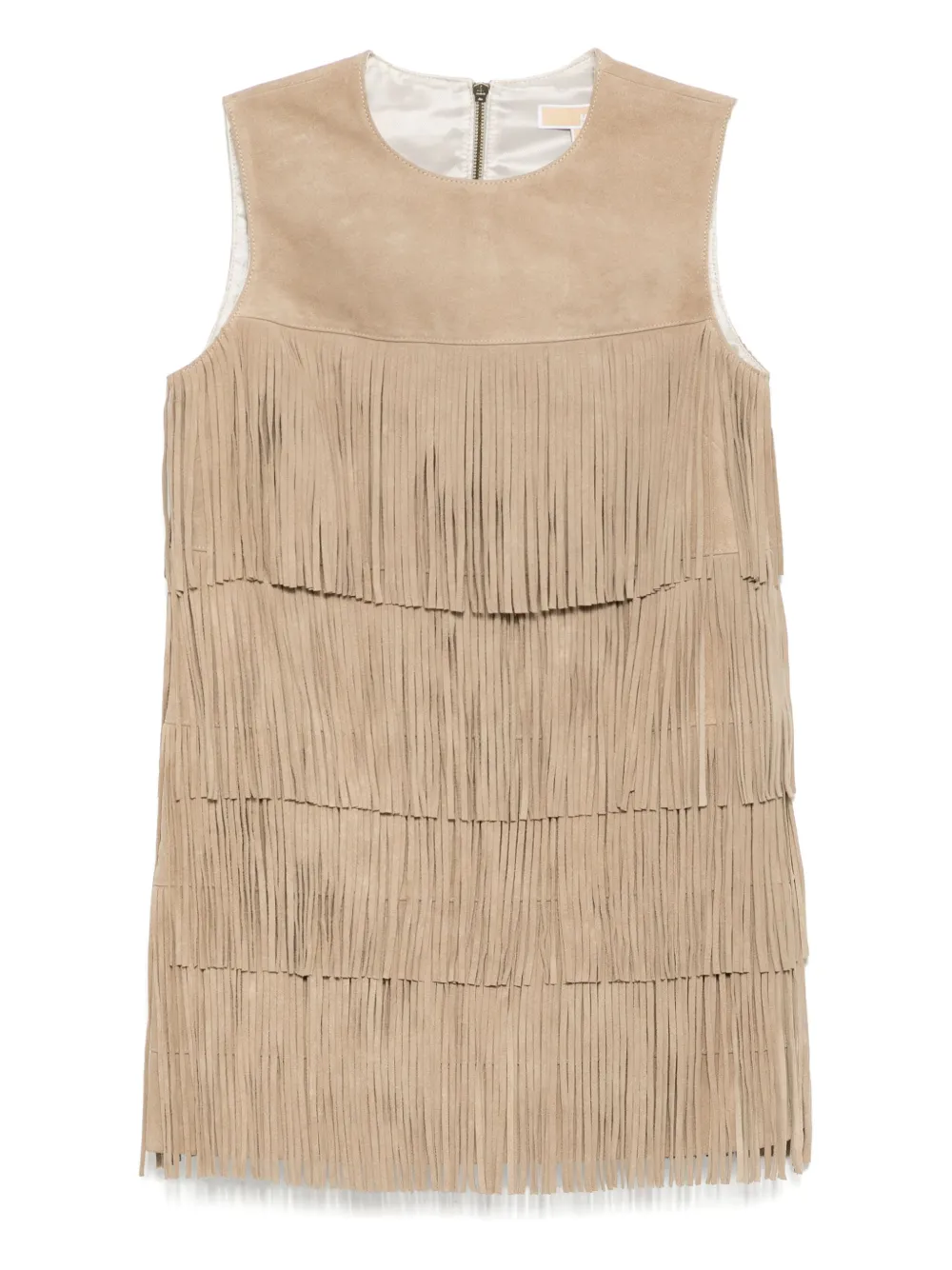 

Ярусное платье мини MICHAEL KORS, нейтральный