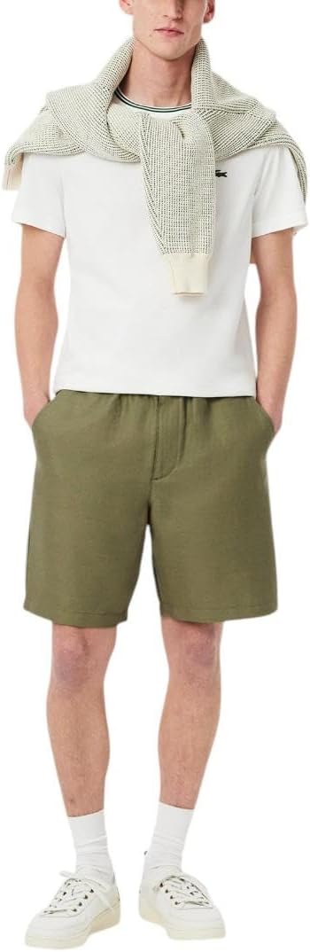 

Lacoste мужские шорты Regular Fit из смесовой шерсти, Khaki