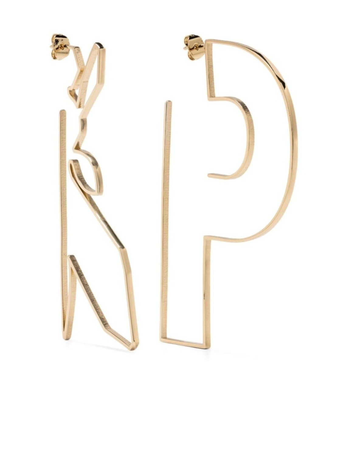 

Серьги P and Fly Patrizia Pepe, золотой