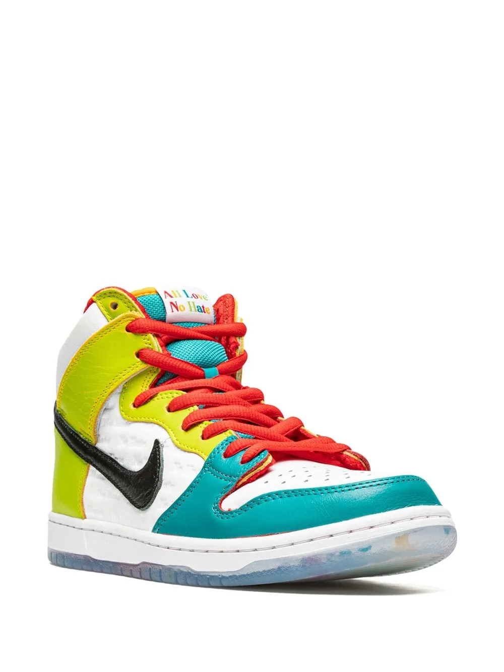 Кроссовки SB Dunk High Pro из коллаборации с FroSkate Nike, зеленый — фото 2