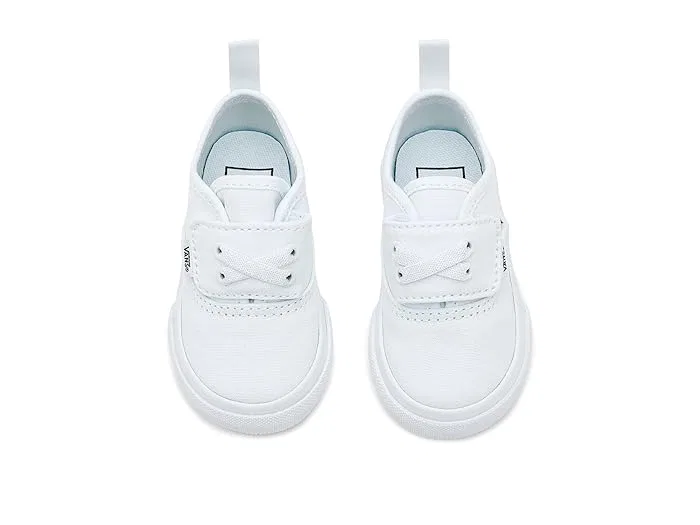 Кроссовки на липучке Authentic Elastic V Vans Kids, True White — фото 3