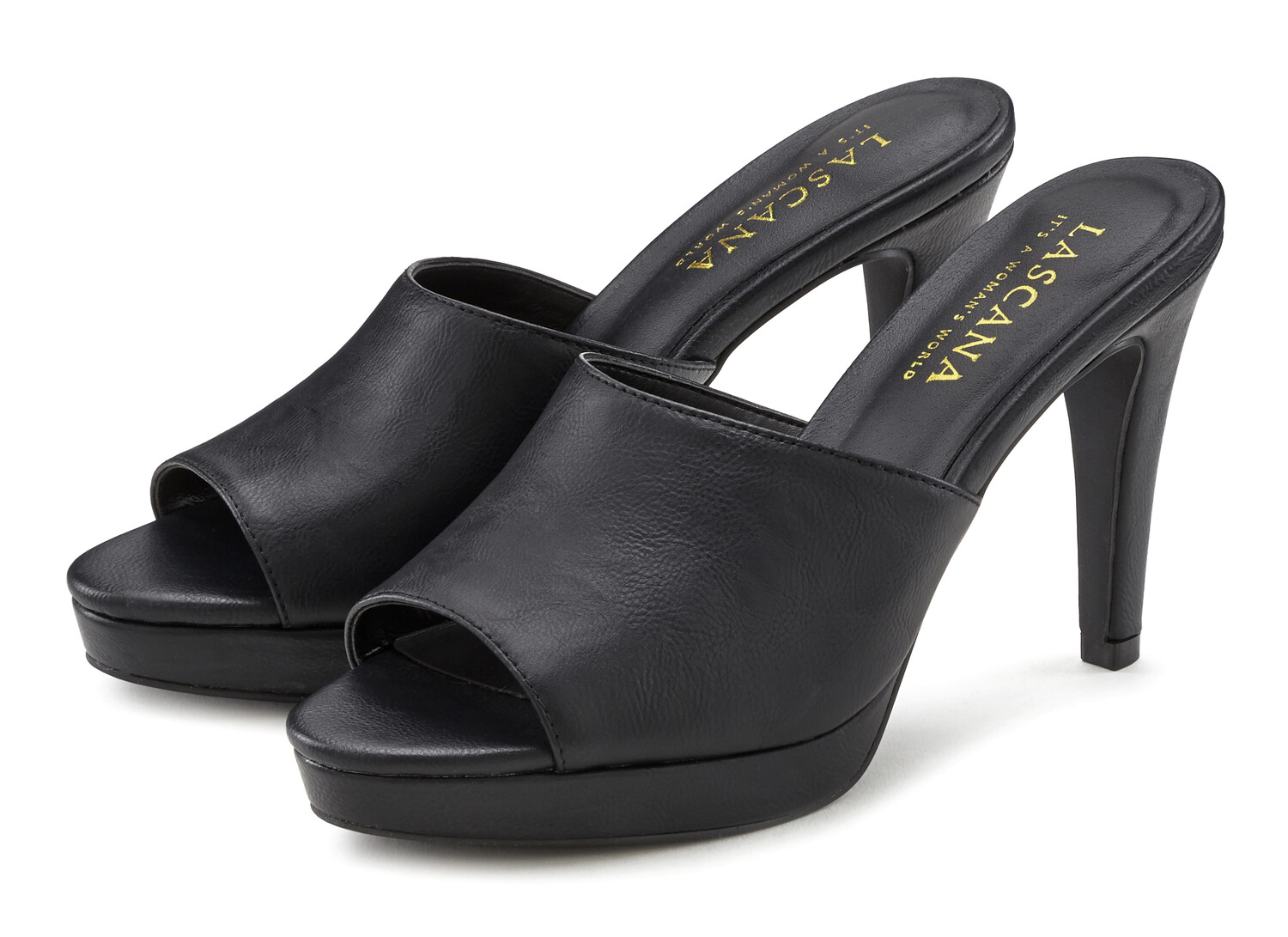 

Мюли LASCANA Belle Affaire High Heel Pantolette, черный