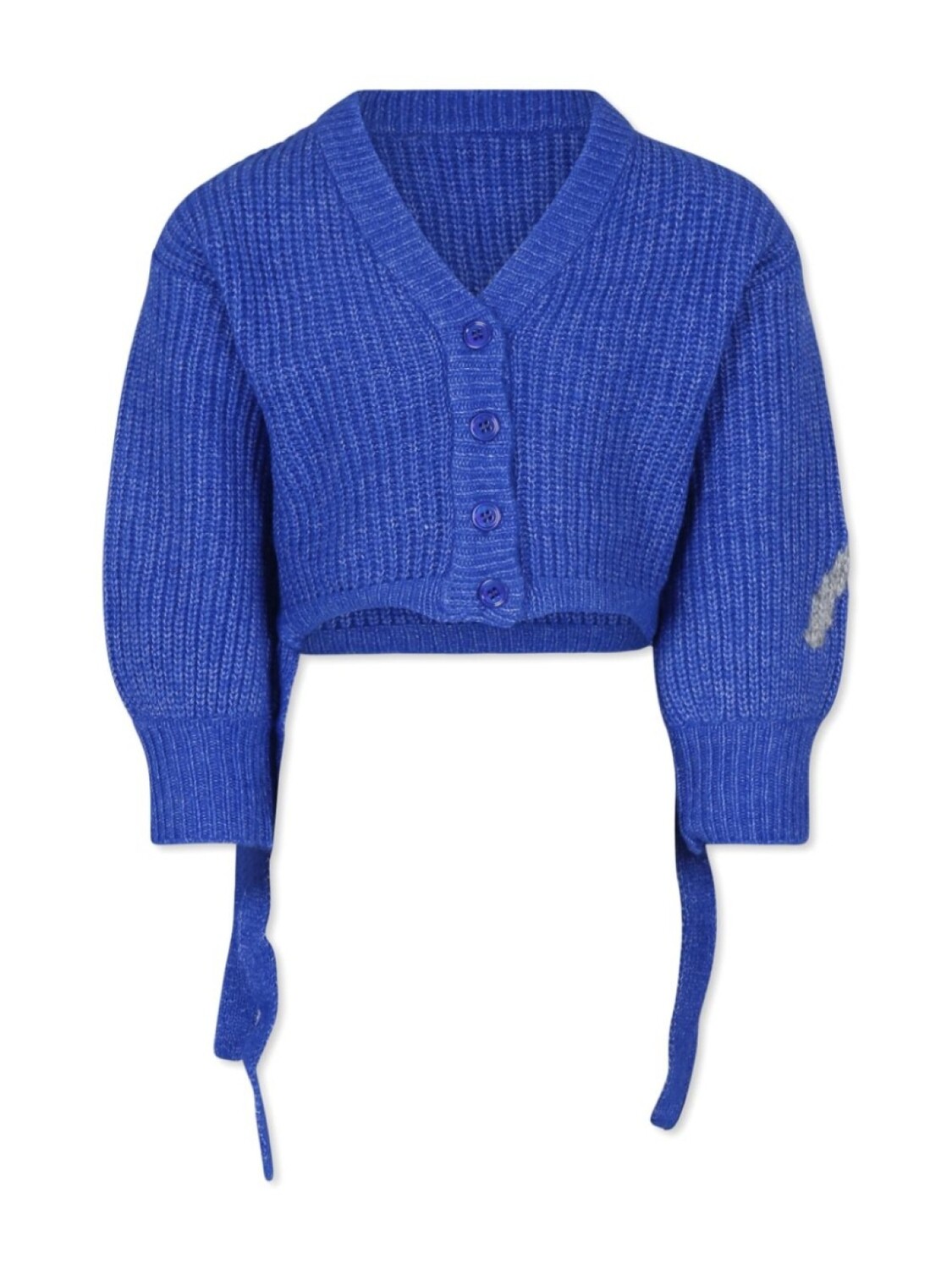 

Кардиган в рубчик MSGM Kids, синий