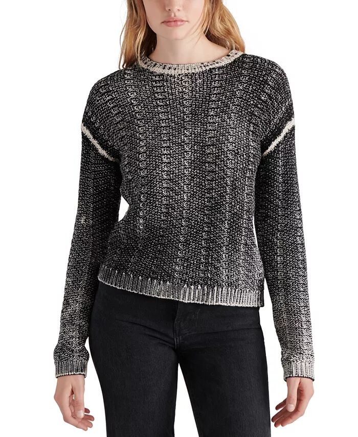 

Женский свитер Renzo Cable-Knit Steve Madden, черный