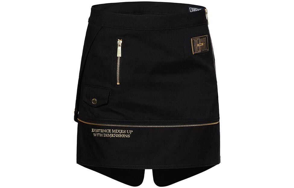 

Юбка джинсовая женская черная Evisu