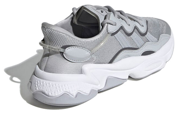 Кроссовки ozweego j Adidas, серый — фото 4