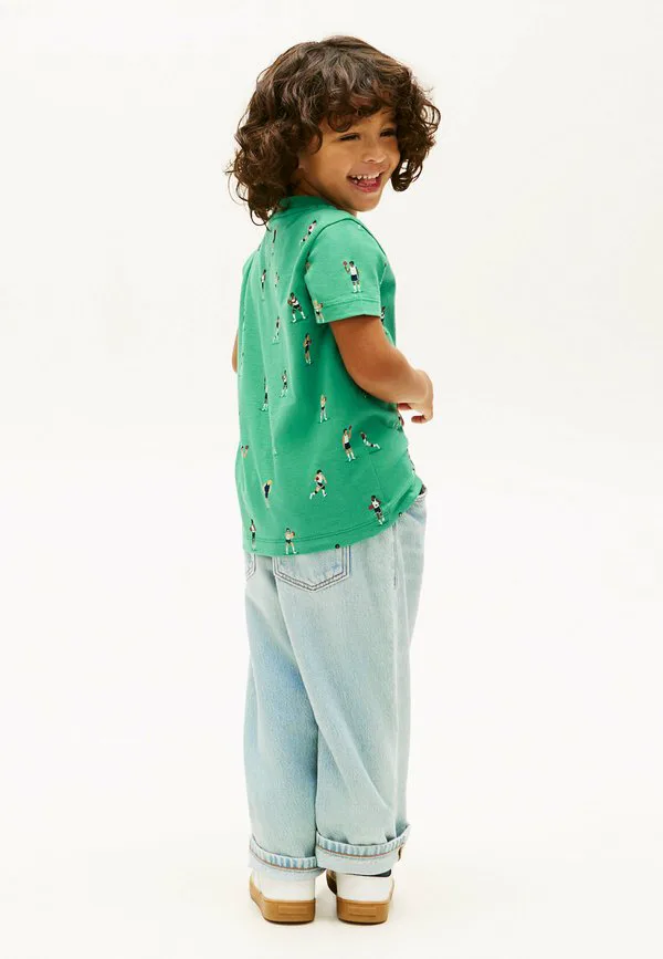 Футболка с круглым вырезом и принтом Tommy Hilfiger, Bahama Green — фото 3