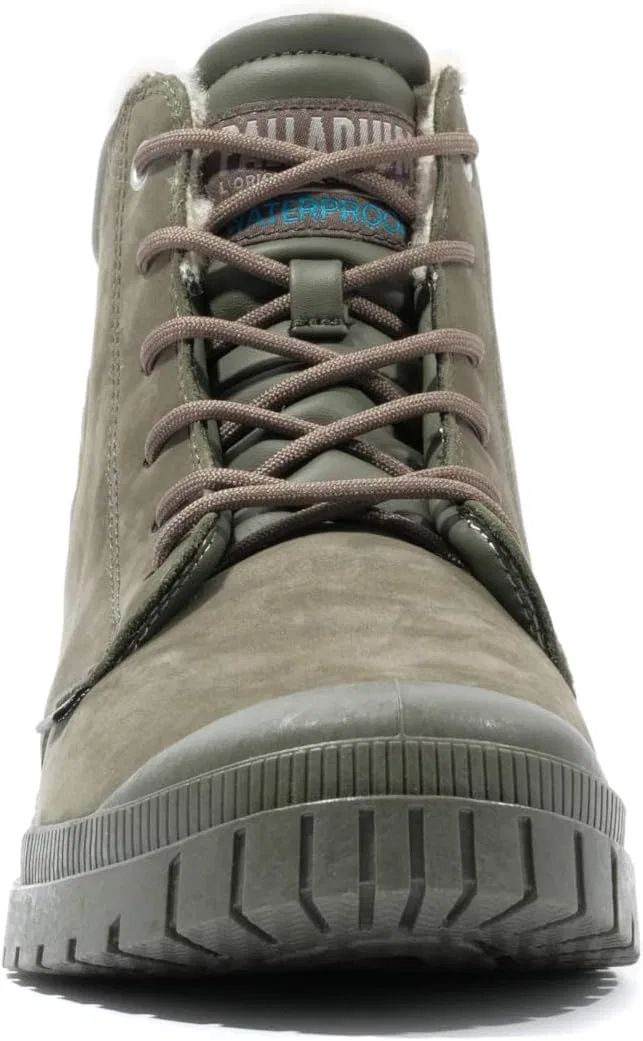 Ботинки унисекс Palladium Sp20 Cuff LTH Wp Wl, Green — фото 2