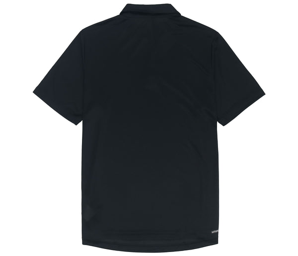 Футболка m pl ps training sports breathable short sleeve polo shirt black Adidas, черный — фото 2