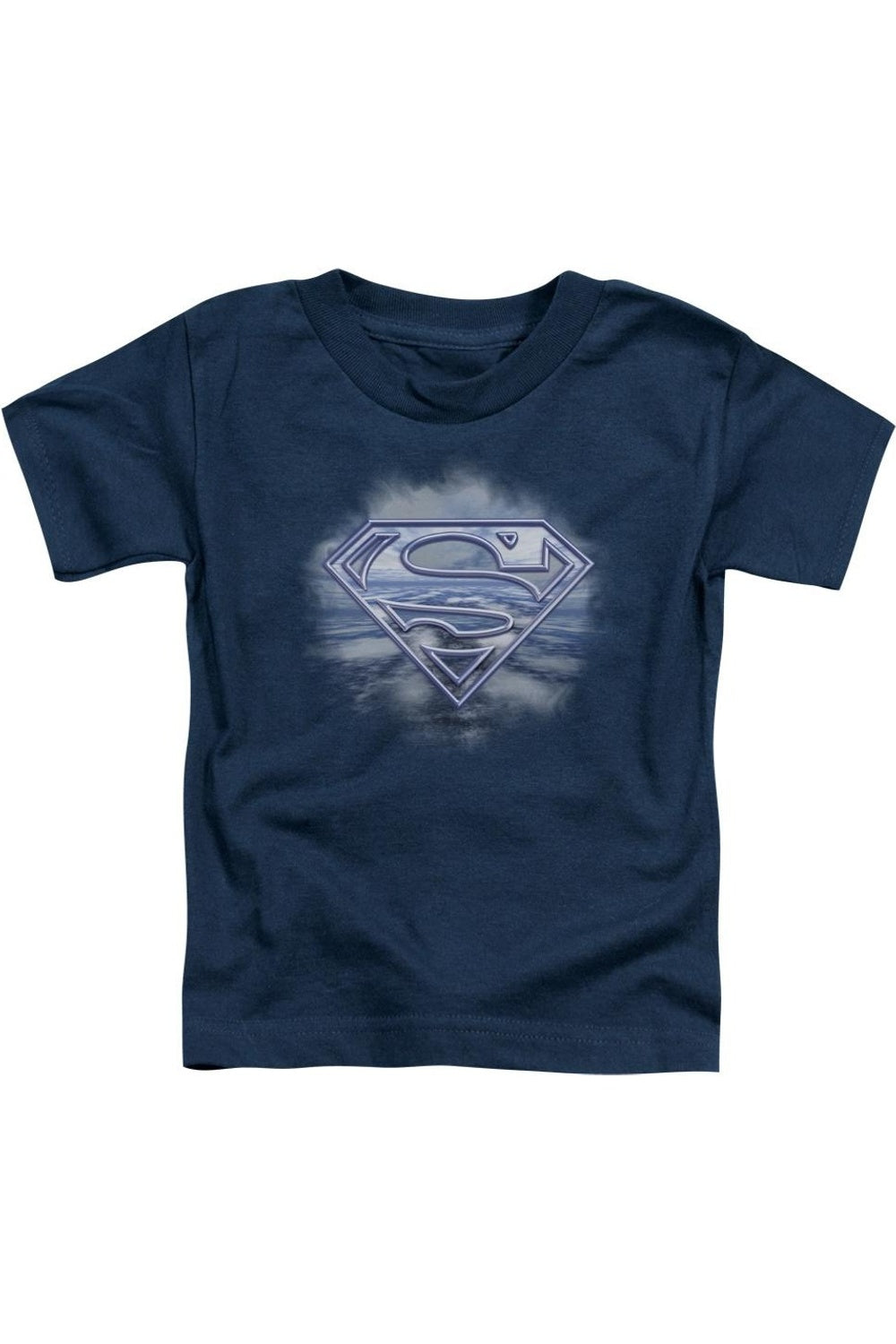 

Футболка с коротким рукавом Superman Freedom Of Flight для малышей Gildan, темно-синий