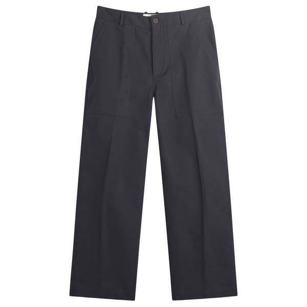 

Широкие хлопковые брюки Balos Studio Nicholson, darkest темно-синий