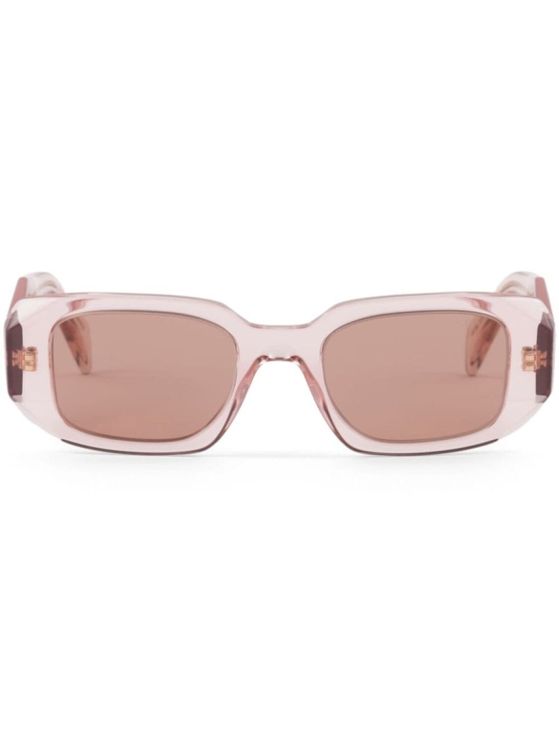 

Prada Eyewear солнцезащитные очки Symbole, розовый