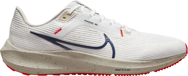 

Кроссовки Air Zoom Pegasus 40 'White Obsidian', белый, Серый;белый, Кроссовки Air Zoom Pegasus 40 'White Obsidian', белый