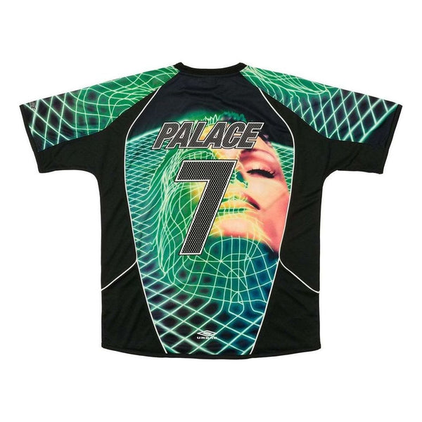 

Футболка x umbro 3rd goalie t-shirt 'black neon' Palace, черный