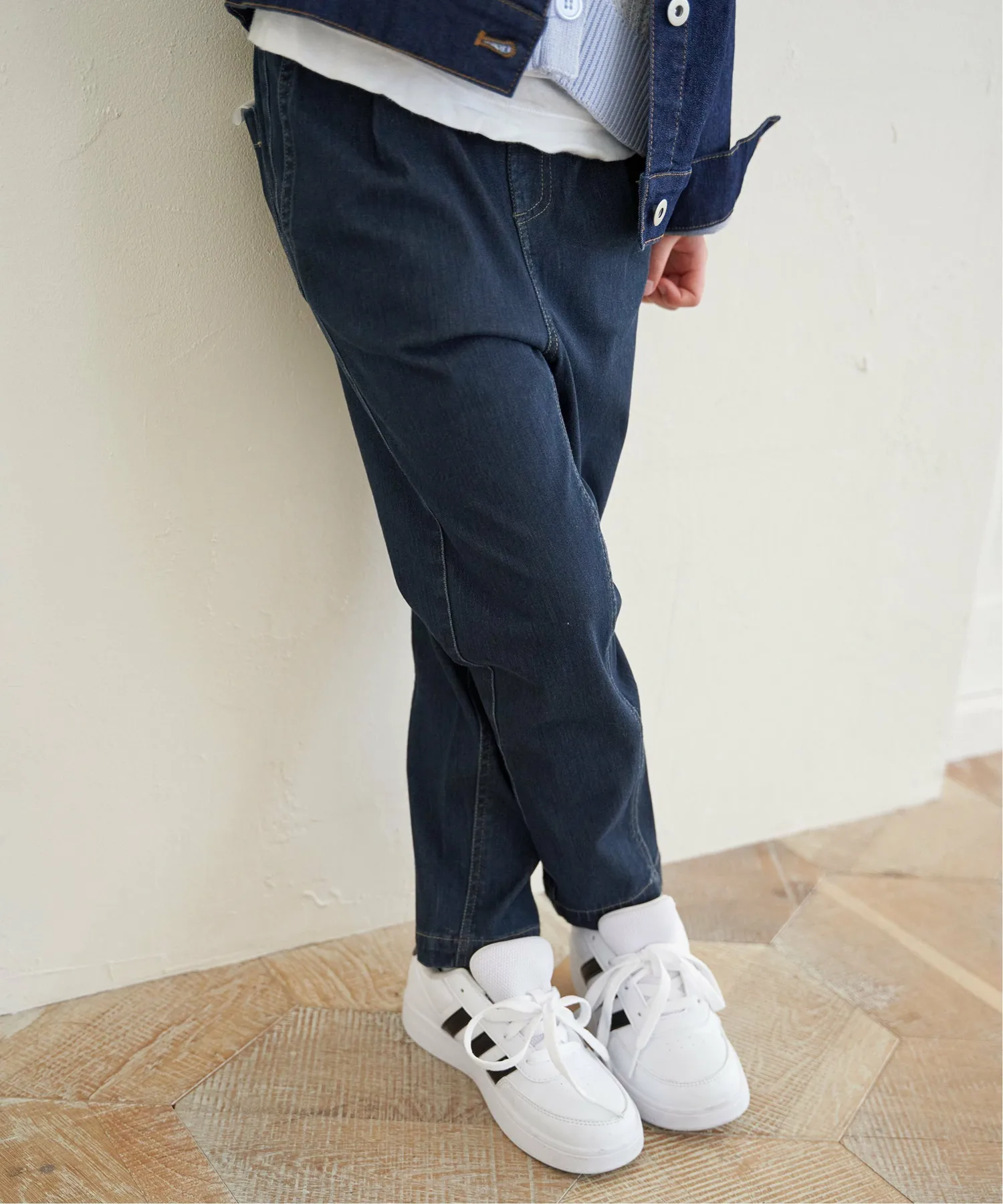 Зауженные брюки GOKU Easy Pants (120-160 см) Ikka, Navy blue — фото 4