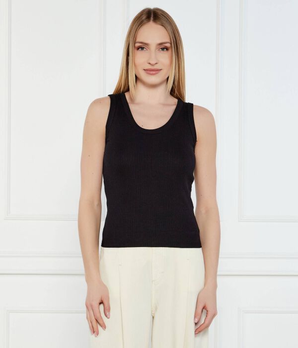 

Футболка многоцветная Slim fit Weekend Max Mara, черный