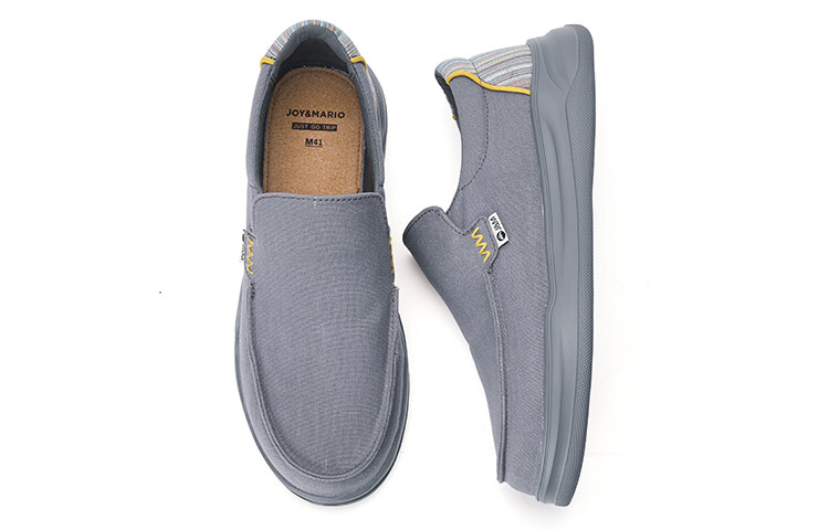 Туфли Men"s Casual Men Low-Top Joy&Mario, серый — фото 4