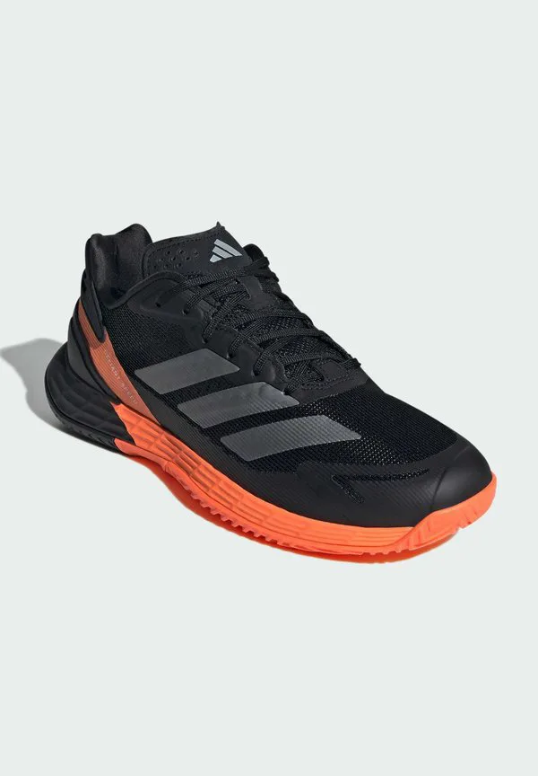 Теннисные кроссовки defiant speed 2 all-court Adidas Performance, Core Black Core Black Lucid Orange — фото 2