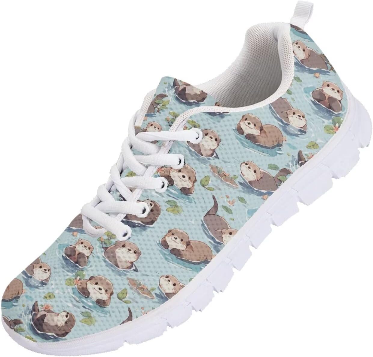 

Мужские кроссовки Funnydude Funny Print, легкие, для осени, повседневные, для прогулок и тенниса, Beaver