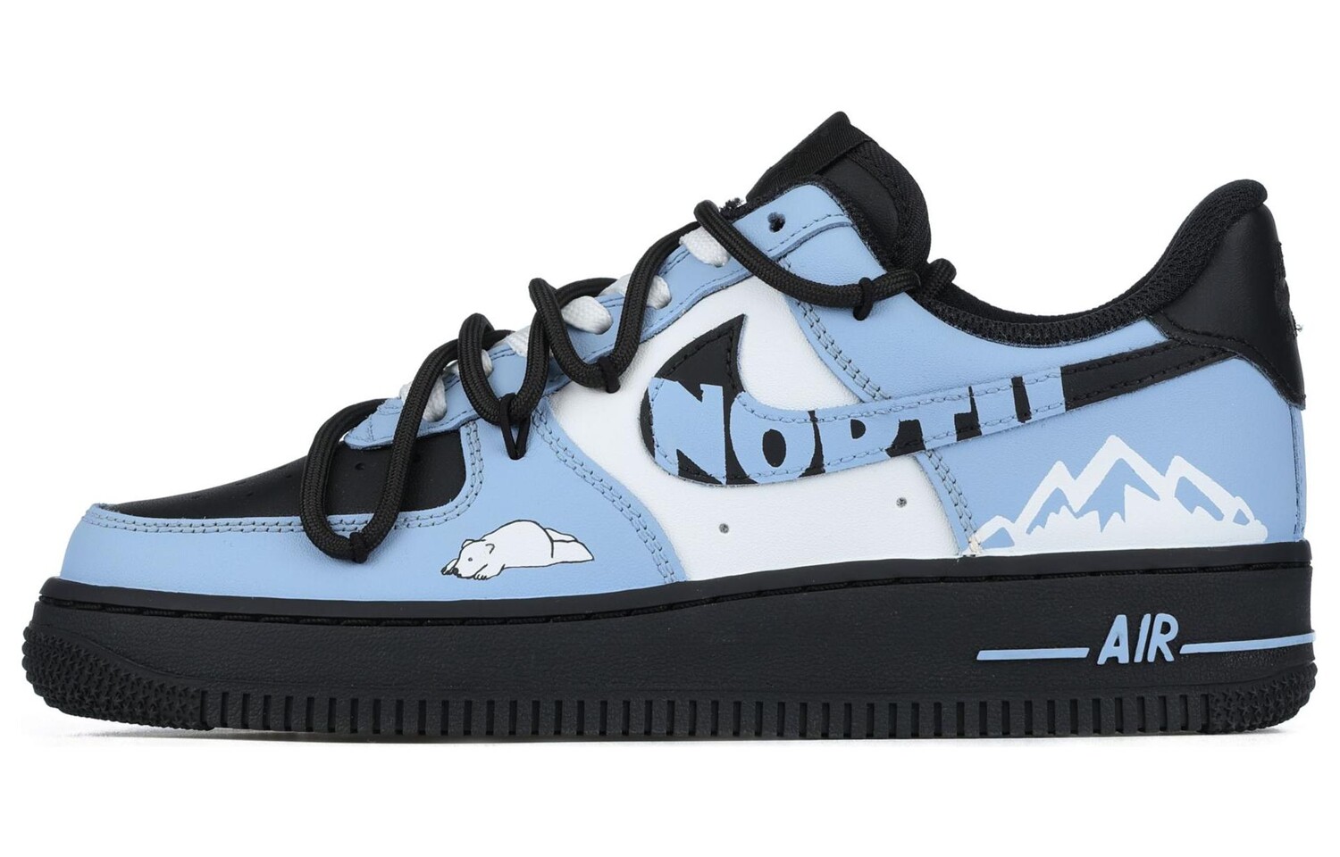 

Женские кроссовки для скейтбординга Nike Air Force 1, Sky Blue