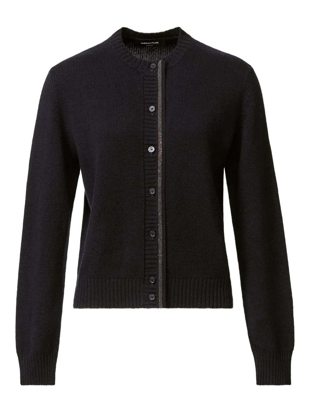 

Кардиган с украшенными пуговицами Fabiana Filippi, черный