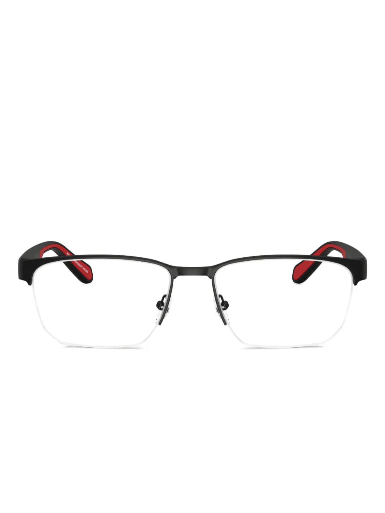 

Emporio Armani rectangle-frame очки, черный
