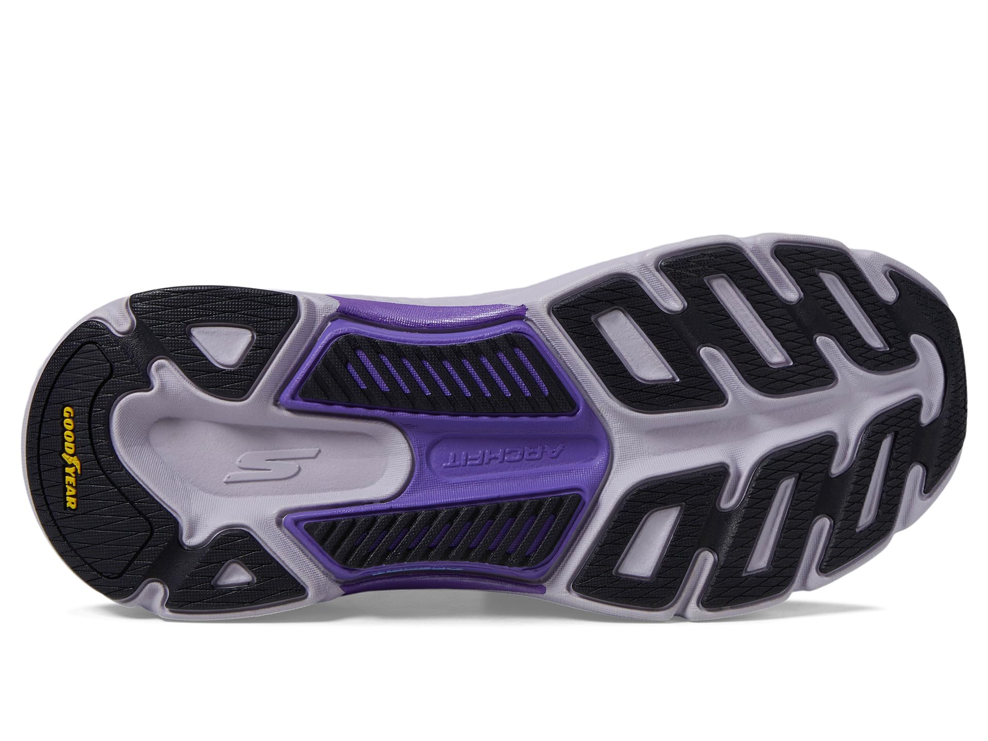 Кроссовки SKECHERS Max Cushioning Arch Fit 2.0 Cambridge Hands Free Slip-Ins, Navy/Purple — фото 3