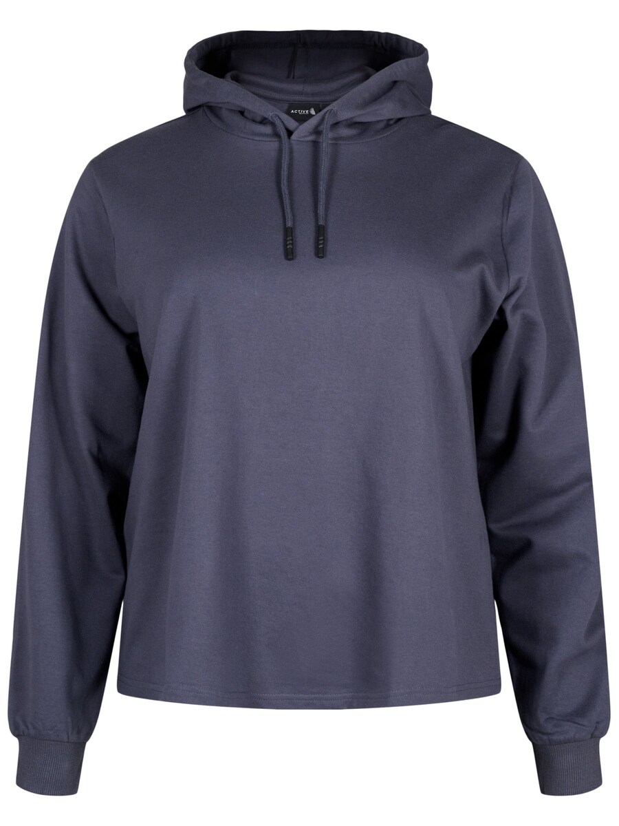 

Свитер с капюшоном на молнии Active by Zizzi Athletic Sweatshirt ASILKE, серый