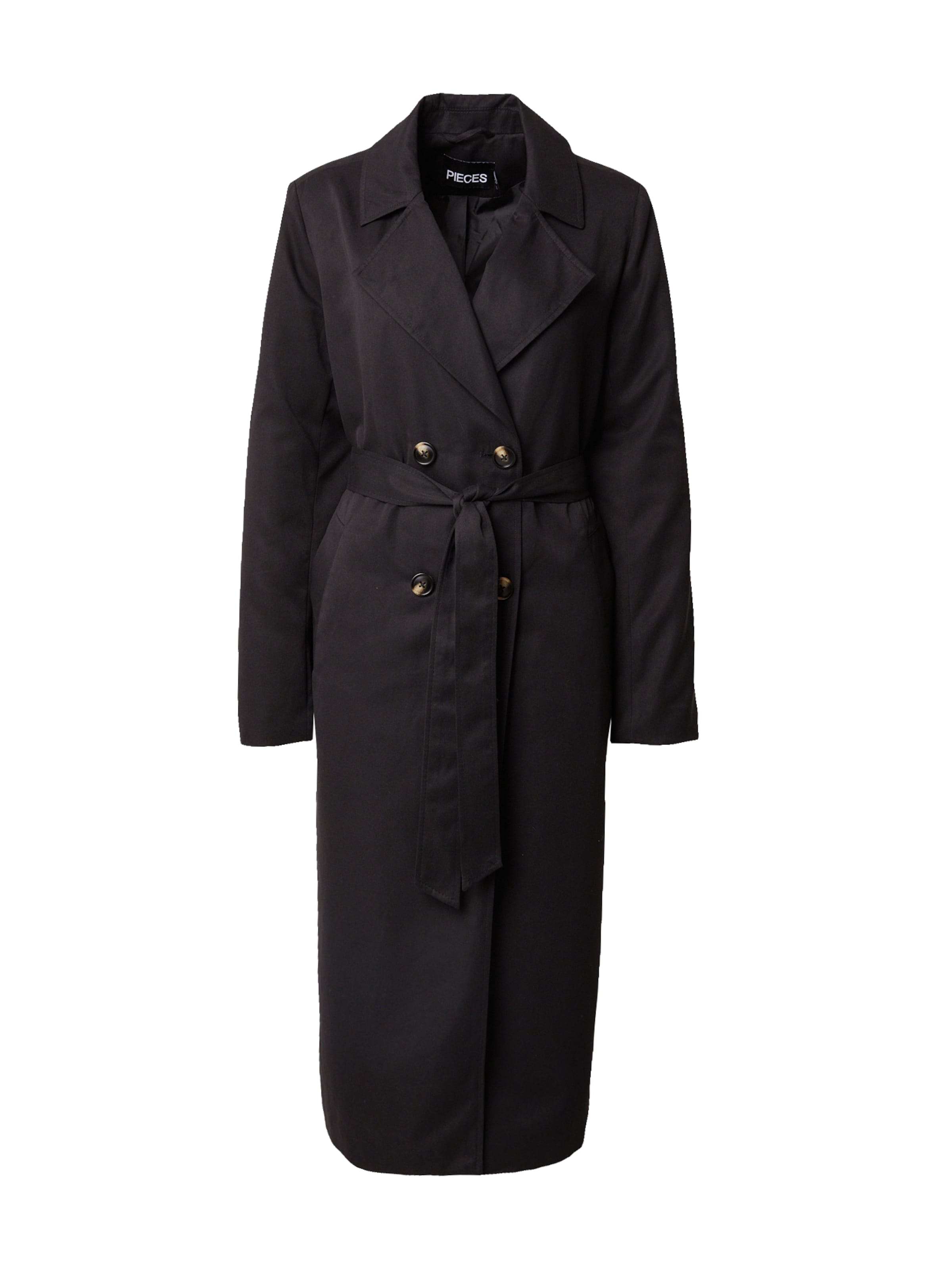 

PIECES Демисезонное пальто 'PCScarlett' в черном цвете