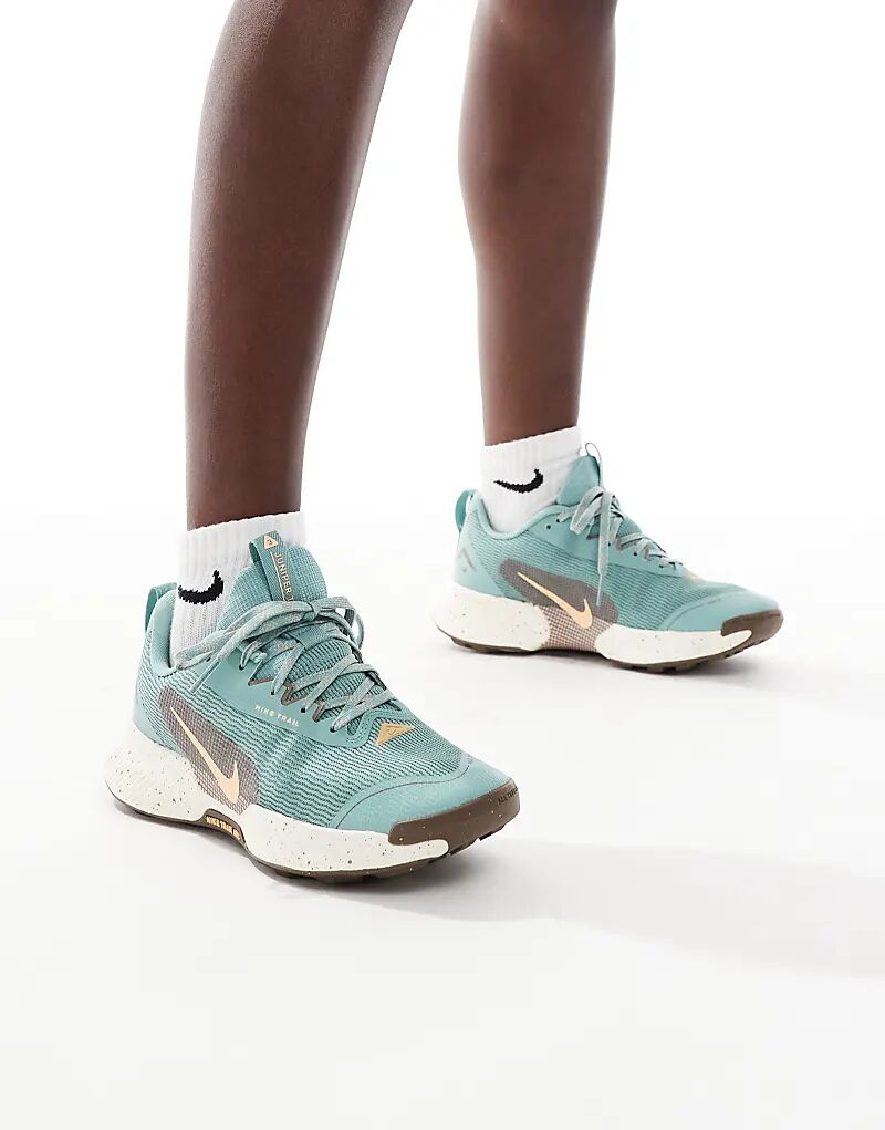Кроссовки Nike Running Juniper Trail 3 светло-синего цвета