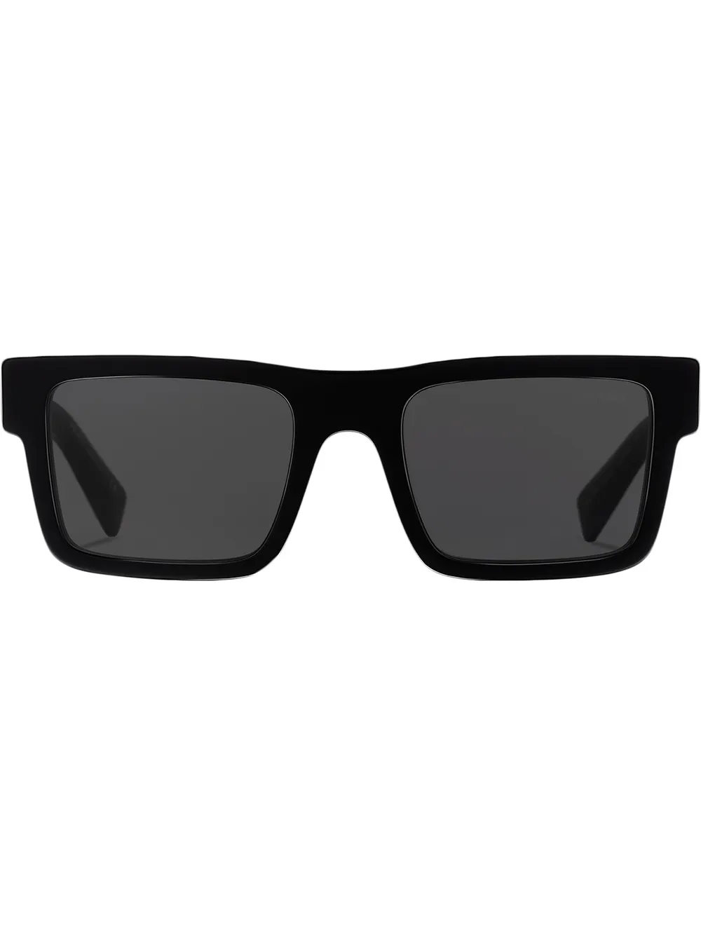 

Солнцезащитные очки в прямоугольной оправе Prada Eyewear, черный