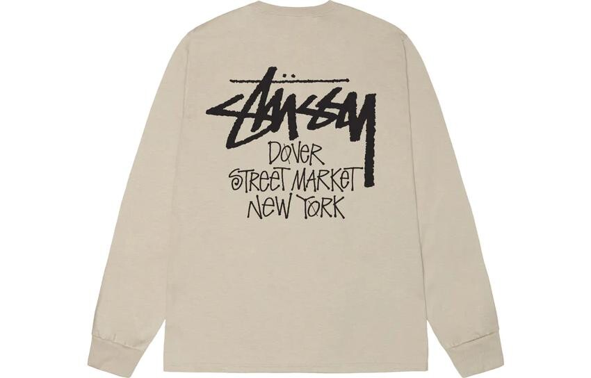 

Футболка X Dover Street Market унисекс Stussy, хаки