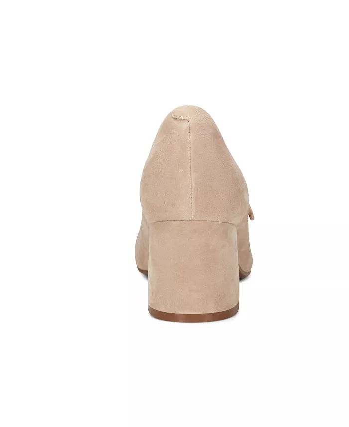 Женские туфли-лодочки Xena Block Heel Mary Jane Rockport, белый — фото 4